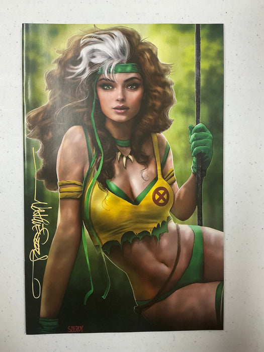 [Signed by Nathan Szerdy] ROGUE & GAMBIT #4 UNKNOWN COMICS NATHAN SZERDY EXCLUSIVE VIRGIN VAR [IN STOCK] - for just $40! 
