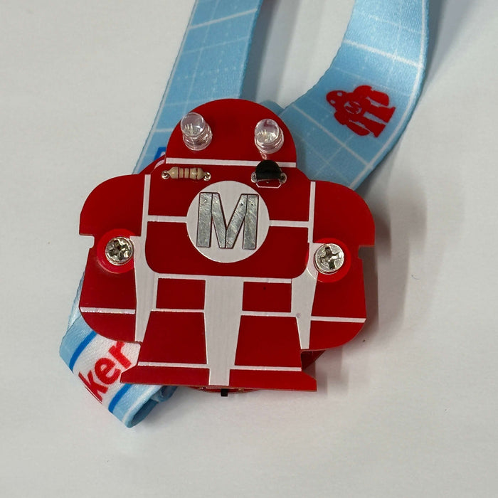 Make: Robot Transistor Flashlight Kit - Learn to Solder - for just $8! 