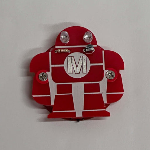 Make: Robot Transistor Flashlight Kit - Learn to Solder - for just $8! 