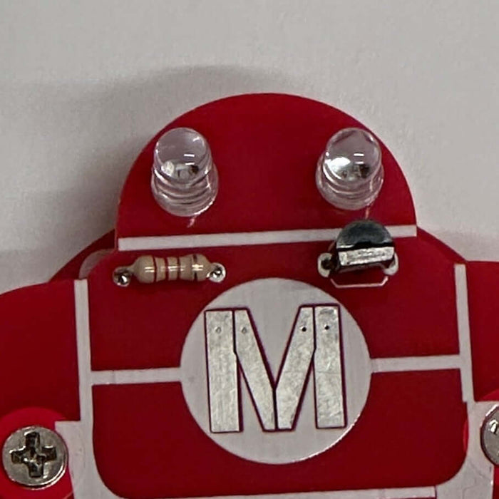 Make: Robot Transistor Flashlight Kit - Learn to Solder - for just $8! 