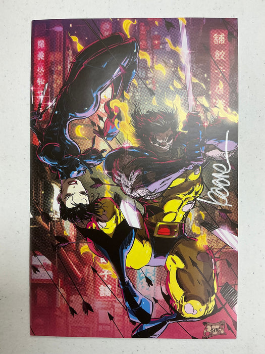 [Signed by Kaare Andrews] WOLVERINE BY CLAREMONT & MILLER #1 FACSIMILE EDITION [NEW PRINTING] UNKNOWN COMICS KAARE ANDREWS EXCLUSIVE VIRGIN VAR [IN STOCK] - for just $40! 