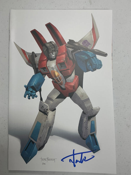 [Signed by Tyler Kirkham] Transformers #18 Unknown Comic Tyler Kirkham Virgin Var [IN STOCK] - for just $40! 