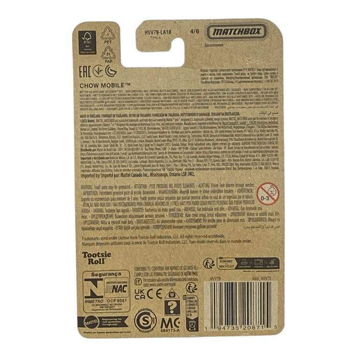 Matchbox Chow Mobile - Charms - Sweet Rides Series 5/6 - for just $1.79! 