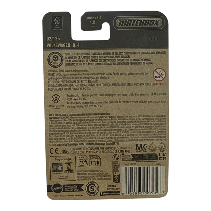 Matchbox Volkswagen ID. 4 - 2025 Matchbox Series 92/125 - for just $1.79! 