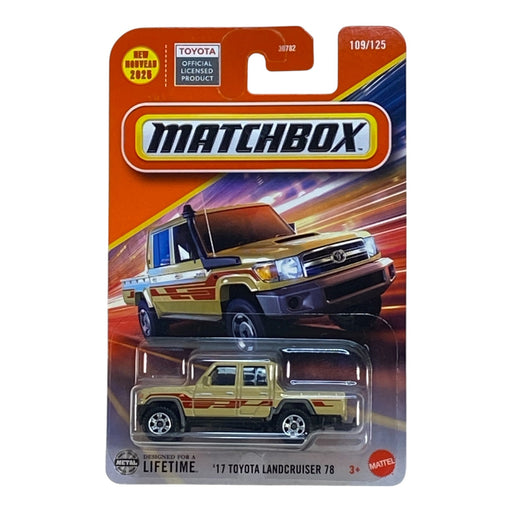 Matchbox '17 Toyota Landcruiser 78 - 2025 Matchbox Series 109/125 - for just $1.79! 