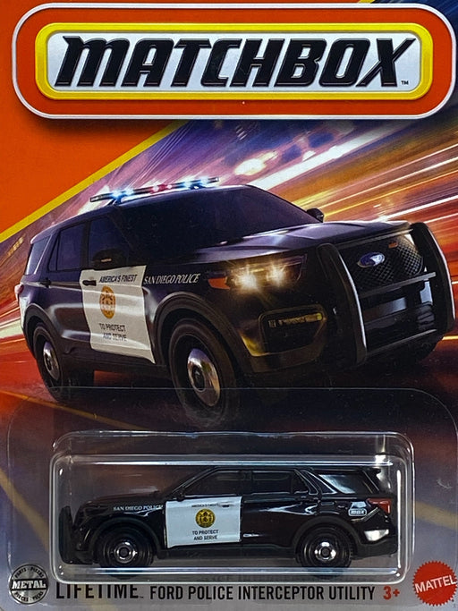 Matchbox Ford Police Interceptor Utility - 2025 Matchbox Series 75/125 - for just $1.79! 