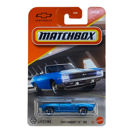 Matchbox 1969 Camaro SS 396 - 2025 Matchbox Series 72/125 - for just $1.89! 