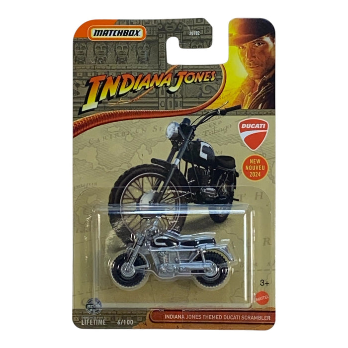 Matchbox Indiana Jones Themed Ducati Scrambler - for just $1.79! 