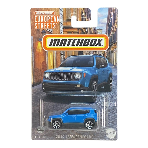 Matchbox 2019 Jeep Renegade - European Streets Series 10/24 - for just $1.79! 