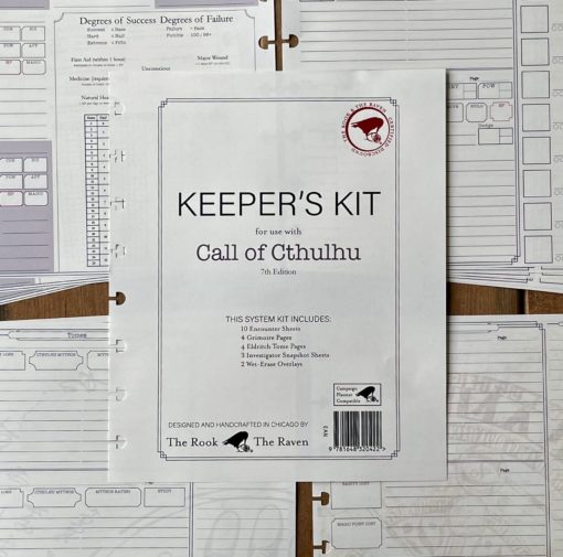 Rook & Raven: The Keeper's Kit - Call of Cthulhu - for just $19.99! 