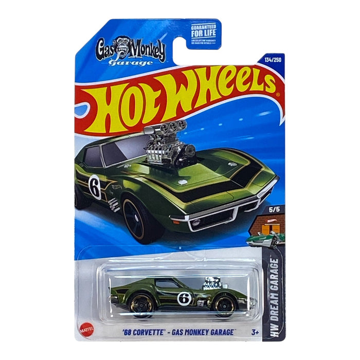 Hot Wheels '68 Corvette - Gas Monkey Garage - HW Dream Garage Series 5/5 - for just $1.79! 