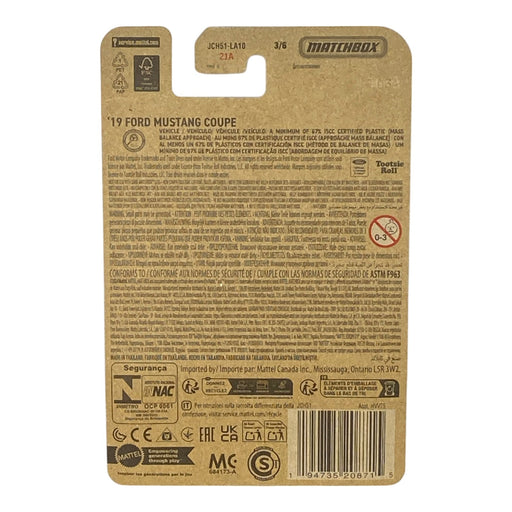 Matchbox '19 Ford Mustang Coupe - Razzles - Matchbox Series 3/6 - for just $1.79! 