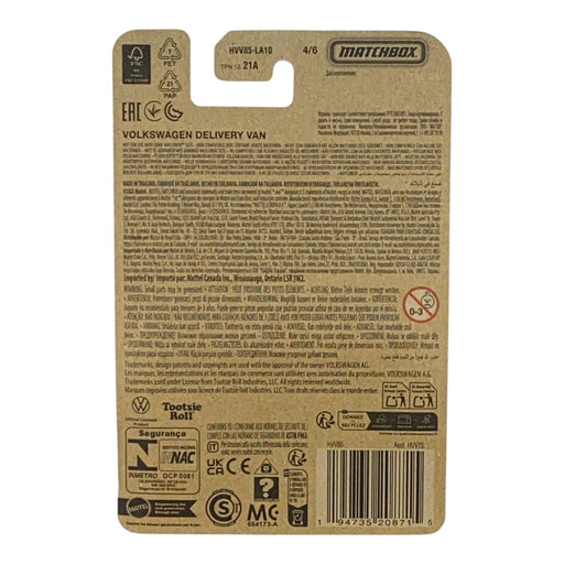 Matchbox Volkswagen Delivery Van - Fluffy Stuff - Candy Series 4/6 - for just $1.79! 