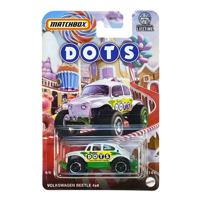 Matchbox Volkswagen Beetle 4x4 - Dots - Matchbox Candy Series 6/6 - for just $1.79! 
