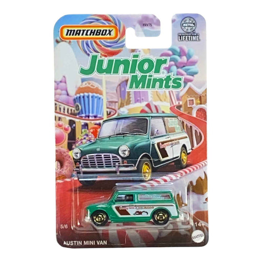 Matchbox Austin Mini Van - Sweet Rides Series 5/6 Junior Mints - for just $1.79! 