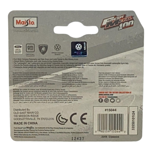 Maisto Volkswagen Beetle - Fresh Metal 100 Series - for just $1.79! 