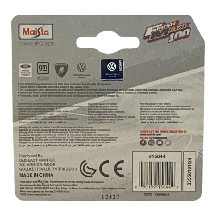 Maisto Volkswagen Beetle - Fresh Metal 100 Series - for just $1.79! 