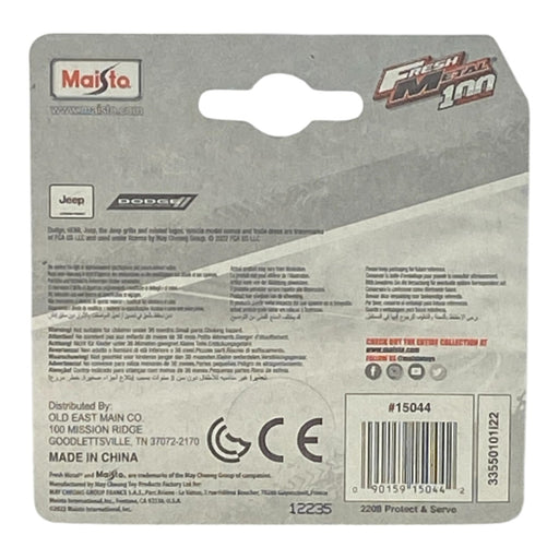 Maisto Police Car - Fresh Metal 100 Series - for just $1.79! 