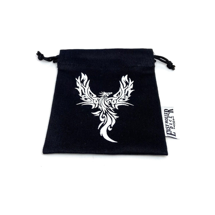Small Cotton Twill Dice Bag - Phoenix Design - Premium Dice Bags - Just $5.95! Shop now at Retro Gaming of Denver