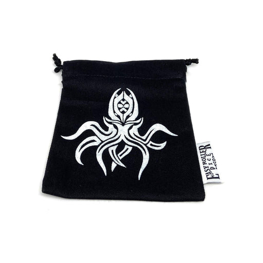 Small Cotton Twill Dice Bag - Cthulhu Design - Premium Dice Bags - Just $5.95! Shop now at Retro Gaming of Denver