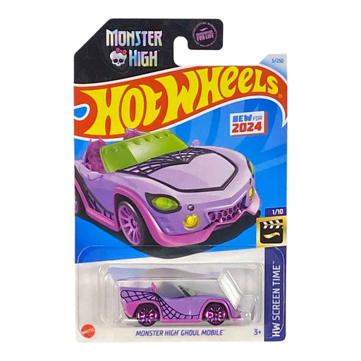 Hot Wheels Monster High Ghoul Mobile - Screen Time Series 1/10 (Ver 1) - for just $1.79! 