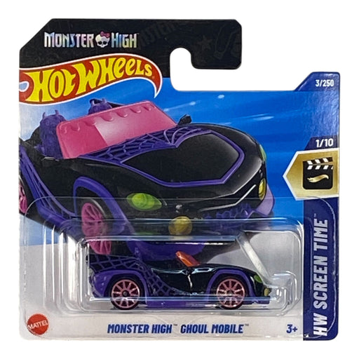 Hot Wheels Monster High Ghoul Mobile - Screen Time Series 1/10 (Short Card) - for just $1.79! 