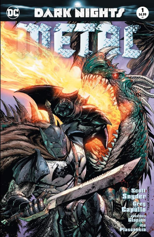 DARK NIGHTS METAL #1 (OF 6) UNKNOWN COMIC BOOKS EXCLUSIVE TYLER KIRKHAM CVR A 8/16/2017 - for just $10! 