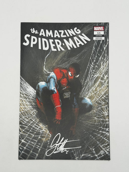 [Signed by Gabriele Dell'Otto] Amazing Spider-Man #66 Unknown Comics Gabriele Dell’Otto Exclusive Var [INST] - for just $60! 