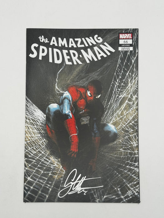 [Signed by Gabriele Dell'Otto] Amazing Spider-Man #66 Unknown Comics Gabriele Dell’Otto Exclusive Var [INST] - for just $60! 