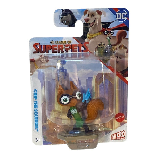 Chip The Squirrel Micro Figure / Cake Topper - League of Super-Pets - for just $1.79! 