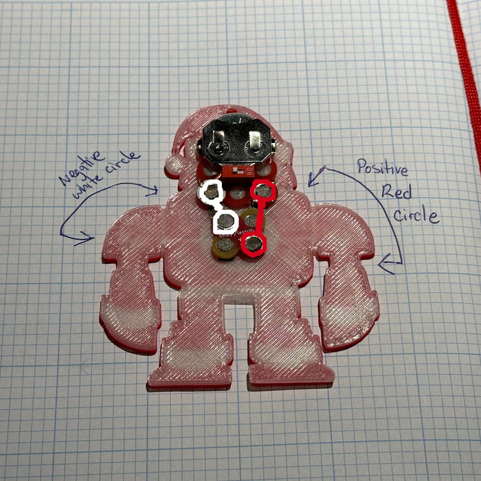 Makey Klaus LED Ornament - for just $6! 
