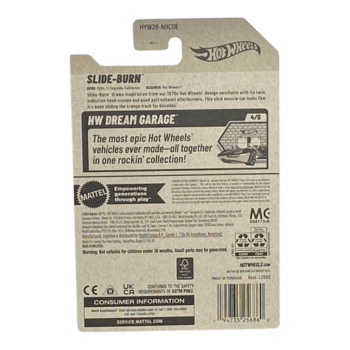 Hot Wheels Slide-Burn - Dream Garage Series 4/5 - for just $1.79! 