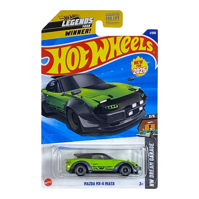 Hot Wheels Mazda MX-5 Miata - Dream Garage Series 2/5 - for just $1.79! 