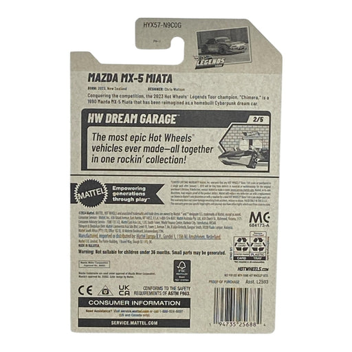 Hot Wheels Mazda MX-5 Miata - Dream Garage Series 2/5 - for just $1.79! 