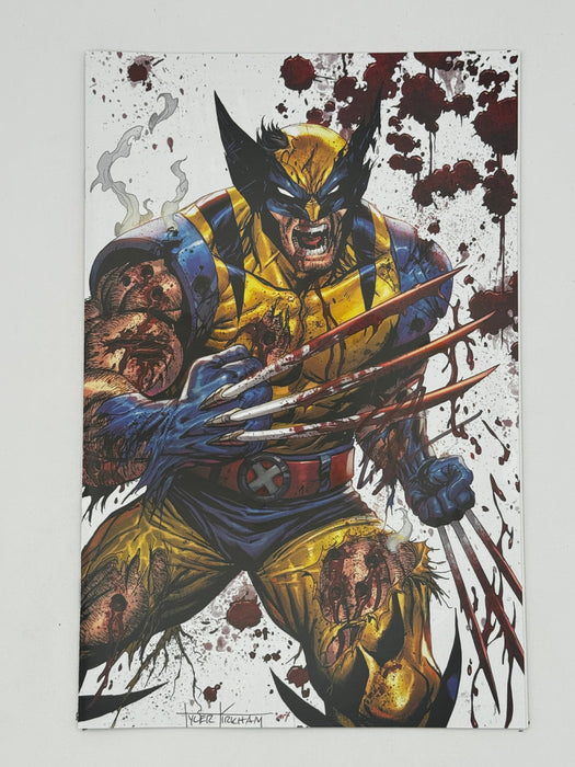 [Signed by Hickman] Wolverine: Revenge - Red Band #5 Virgin Unknown Comics Kirkham Convention Exclusive Var Explicit Content [INST] - for just $40! 