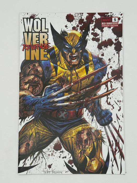 [Signed by Hickman] Wolverine: Revenge - Red Band #5 Unknown Comics Kirkham Convention Exclusive Var Explicit Content [INST] - for just $25! 