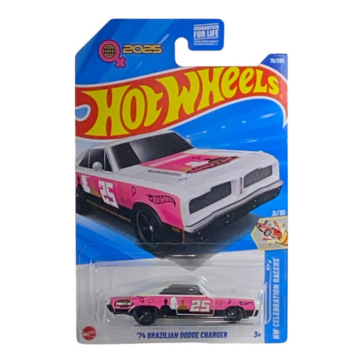 Hot Wheels '74 Brazilian Dodge Charger - International Woman's Day - Celebration Racers Series 3/10 - for just $1.79! 