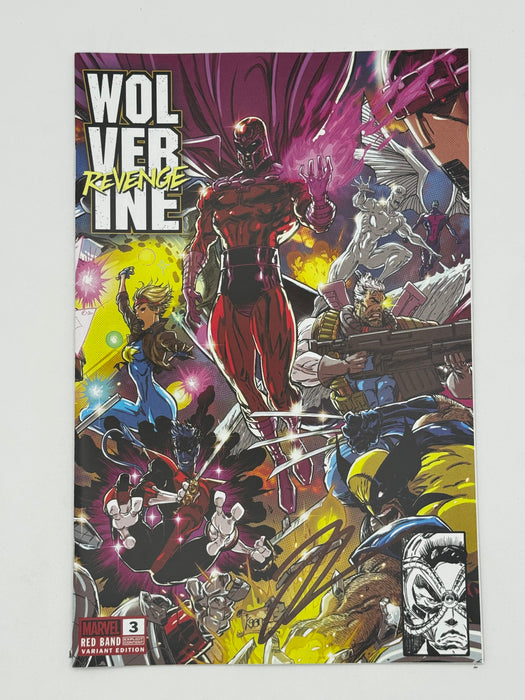 [Signed by Hickman] Wolverine: Revenge - Red Band #3 Unknown Comics Andrews Convention Exclusive Var Explicit Content [INST] - for just $25! 