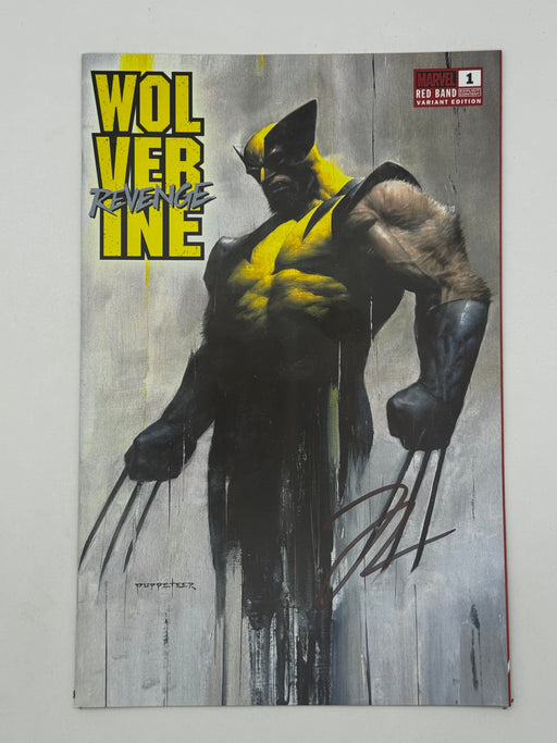 [Signed by Hickman] Wolverine: Revenge - Red Band #1 Unknown Comics Lee Exclusive Var Explicit Content [INST] - for just $25! 