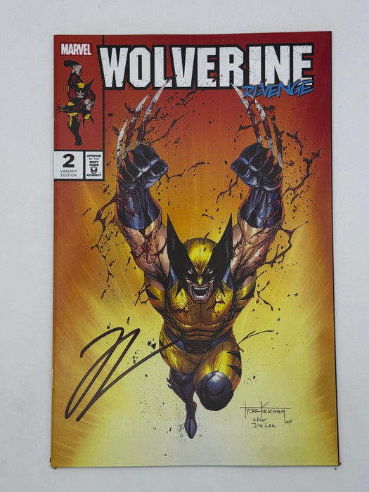 [Signed by Hickman] Wolverine: Revenge - Red Band #2 Unknown Comics Kirkham Exclusive Var Explicit Content [INST] - for just $25! 