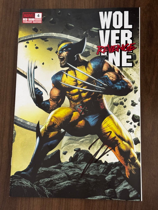 [Signed by Hickman] Wolverine: Revenge - Red Band #4 Unknown Comics Suayan Convention Exclusive Var Explicit Content [INST] - for just $25! 