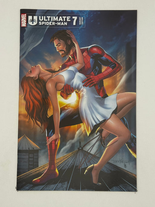 [Signed by Hickman] Ultimate Spider-Man #7 Unknown Comics Kirkham Exclusive Var [INST] - for just $25! 