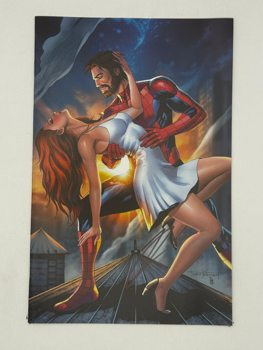 [Signed by Hickman] Ultimate Spider-Man #7 Virgin Unknown Comics Kirkham Exclusive Var [INST] - for just $40! 