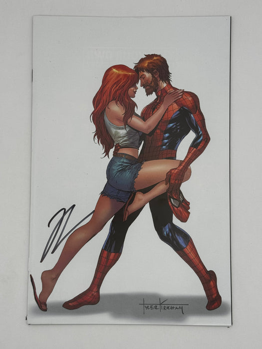 [Signed by Hickman] Ultimate Spider-Man #4 CON Virgin Unknown Comics Kirkham Exclusive Var [INST] - for just $40! 