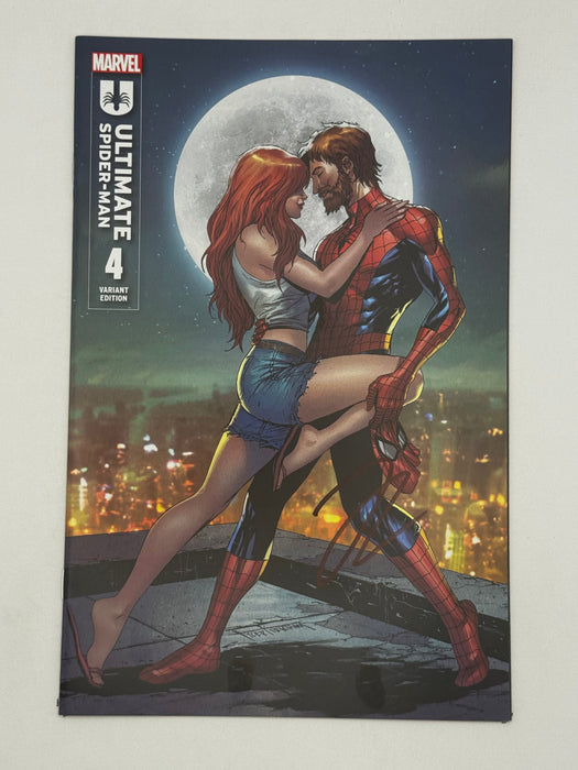 [Signed by Hickman] Ultimate Spider-Man #4 Unknown Comics Kirkham Exclusive Var [INST] - for just $25! 
