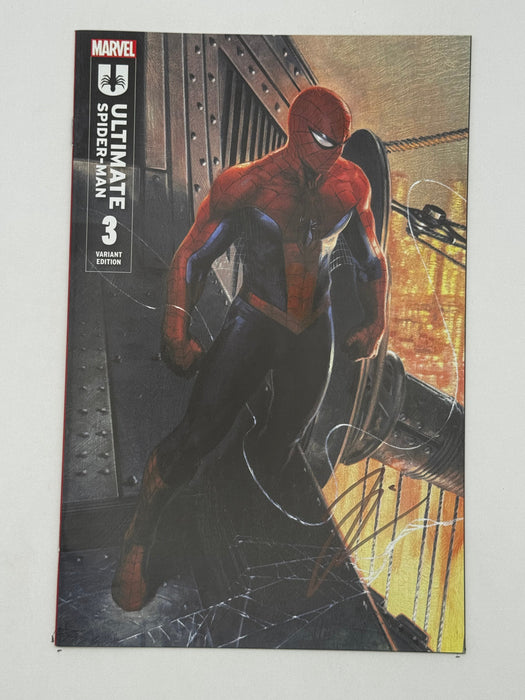 [Signed by Hickman] Ultimate Spider-Man #3 Unknown Comics Dell'Otto Exclusive Var [INST] - for just $25! 