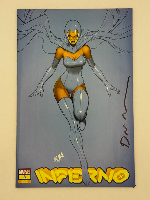 [Signed by David Nakayama] INFERNO #3 (OF 4) UNKNOWN COMICS DAVID NAKAYAMA EXCLUSIVE VAR - for just $25! 