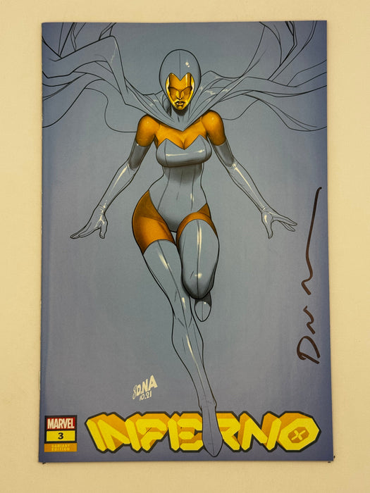 [Signed by David Nakayama] INFERNO #3 (OF 4) UNKNOWN COMICS DAVID NAKAYAMA EXCLUSIVE VAR - for just $25! 