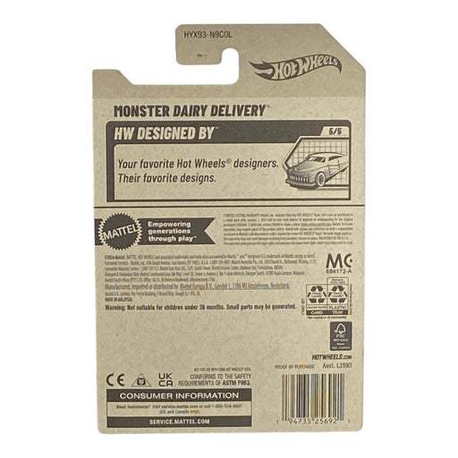 Hot Wheels Monster Dairy Delivery - HW Designed By Series 5/5 - for just $1.79! 