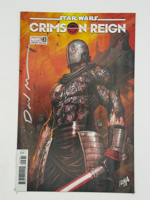 [Signed by David Nakayama] STAR WARS: CRIMSON REIGN 3 NAKAYAMA VARIANT [1:50] (11/02/2022) - for just $40! 